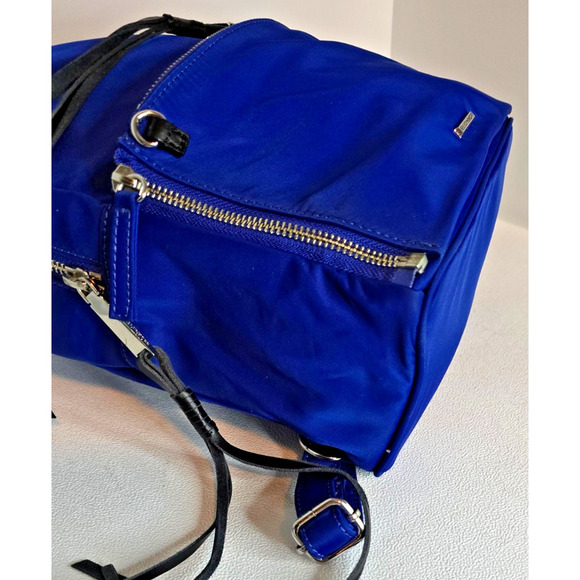 Rebecca Minkoff Backpack Blue Nylon with removable Crossbody Bag - Picture 9 of 13